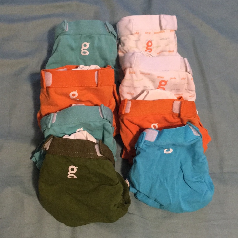 gDiapers, size Small, 8 count
